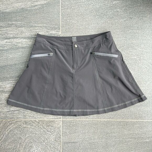 EUC T9 Title Nine Swingtastic Skort Zippered Pockets UPF50 Athleisure Skirt Sz 2 - Picture 14 of 14